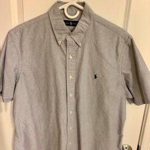 Ralph Lauren Classic Fit Linen Short Sleeve Shirt